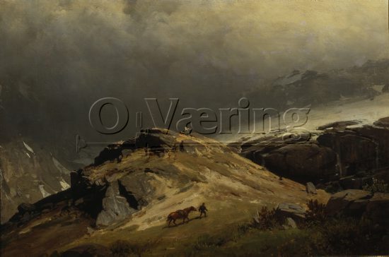 Andreas Disen (1845-1923), 
Size; 38x59 cm, 
Genre: Oil
Location: Private, 
Photo: Per Henrik Petersson